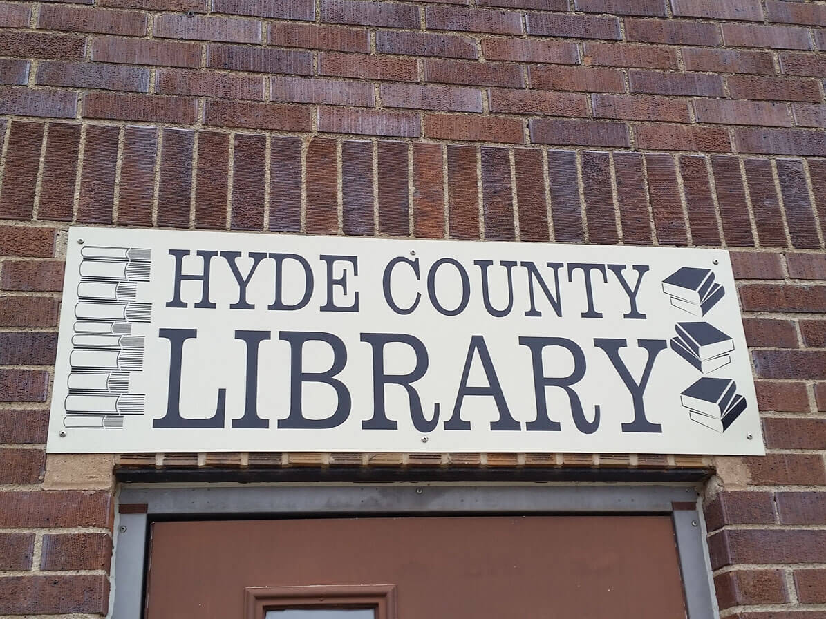 Exterior of Hyde County Library
